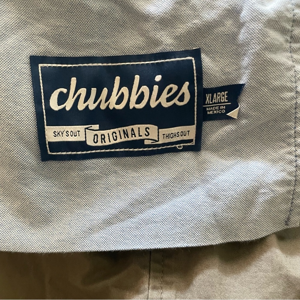 Chubbies men Elastic Waist Shorts size extra large 5.5” inseam - Picture 5 of 5